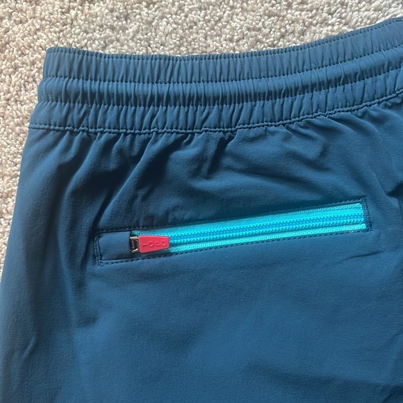 NWT Topo Designs Women's Global Shorts - Pond Blue, Large -Travel, Hiking, Sport - Picture 7 of 10